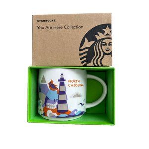 Starbucks YOU ARE HERE collection NORTH CAROLINA 14-oz Coffee Mug